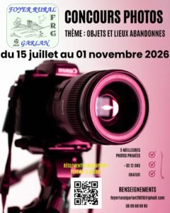 1 – Concours photos 2026 – 15 juillet au 01 novembre