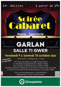 6 – Soirées cabaret – 9 et 10 octobre 2026